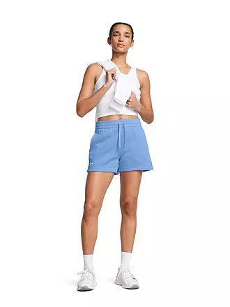 UNDER ARMOUR | Shorts de felpa UA Rival para mujer | hellblau